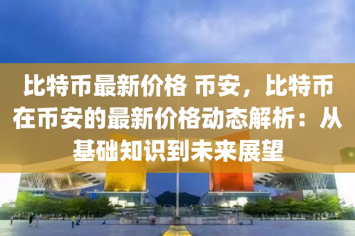 比特币最新价格 币安，比特币在币安的最新价格动态解析：从基础知识到未来展望