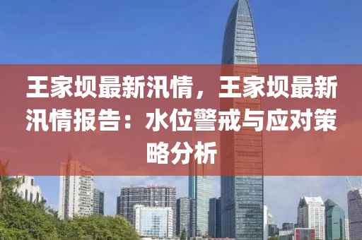 王家坝最新汛情，王家坝最新汛情报告：水位警戒与应对策略分析