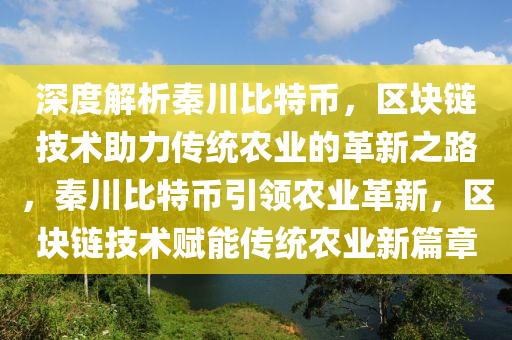 深度解析秦川比特币，区块链技术助力传统农业的革新之路，秦川比特币引领农业革新，区块链技术赋能传统农业新篇章