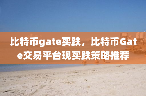 比特币gate买跌，比特币Gate交易平台现买跌策略推荐