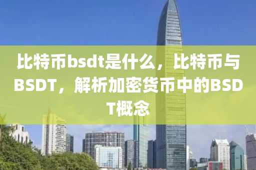 比特币bsdt是什么，比特币与BSDT，解析加密货币中的BSDT概念