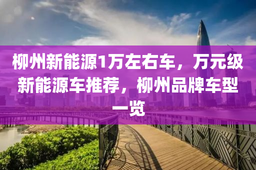 柳州新能源1万左右车，万元级新能源车推荐，柳州品牌车型一览