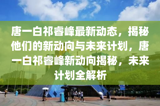 唐一白祁睿峰最新动态，揭秘他们的新动向与未来计划，唐一白祁睿峰新动向揭秘，未来计划全解析