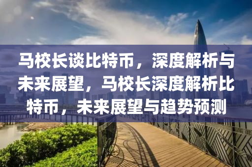 马校长谈比特币，深度解析与未来展望，马校长深度解析比特币，未来展望与趋势预测