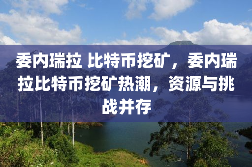 委内瑞拉 比特币挖矿，委内瑞拉比特币挖矿热潮，资源与挑战并存