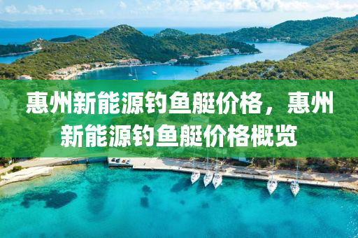 惠州新能源钓鱼艇价格，惠州新能源钓鱼艇价格概览