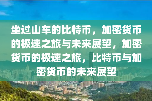 坐过山车的比特币，加密货币的极速之旅与未来展望，加密货币的极速之旅，比特币与加密货币的未来展望