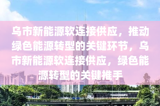 乌市新能源软连接供应，推动绿色能源转型的关键环节，乌市新能源软连接供应，绿色能源转型的关键推手