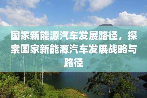 国家新能源汽车发展路径，探索国家新能源汽车发展战略与路径