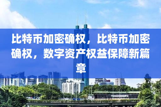 比特币加密确权，比特币加密确权，数字资产权益保障新篇章