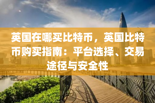 英国在哪买比特币，英国比特币购买指南：平台选择、交易途径与安全性