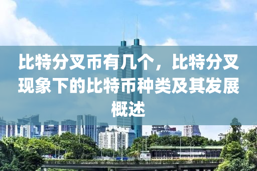 比特分叉币有几个，比特分叉现象下的比特币种类及其发展概述