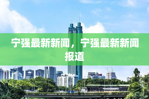 宁强最新新闻，宁强最新新闻报道