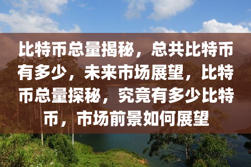 比特币总量揭秘，总共比特币有多少，未来市场展望，比特币总量探秘，究竟有多少比特币，市场前景如何展望