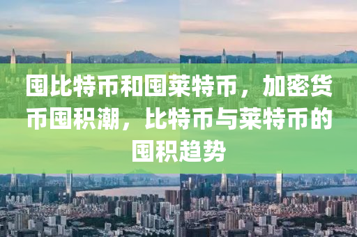 囤比特币和囤莱特币，加密货币囤积潮，比特币与莱特币的囤积趋势