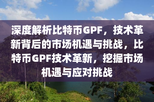 深度解析比特币GPF，技术革新背后的市场机遇与挑战，比特币GPF技术革新，挖掘市场机遇与应对挑战