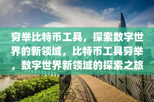 穷举比特币工具，探索数字世界的新领域，比特币工具穷举，数字世界新领域的探索之旅