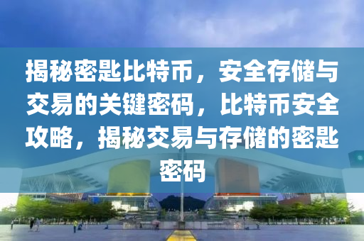 揭秘密匙比特币，安全存储与交易的关键密码，比特币安全攻略，揭秘交易与存储的密匙密码