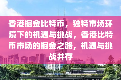 香港掘金比特币，独特市场环境下的机遇与挑战，香港比特币市场的掘金之路，机遇与挑战并存