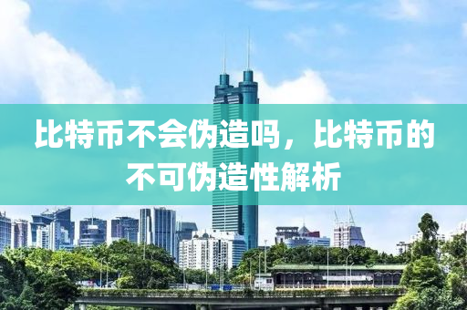 比特币不会伪造吗，比特币的不可伪造性解析