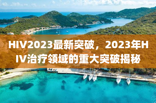 HIV2023最新突破，2023年HIV治疗领域的重大突破揭秘