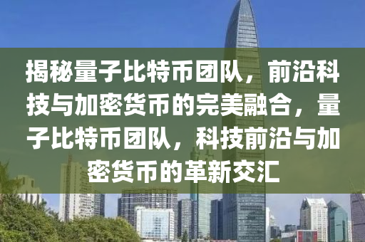 揭秘量子比特币团队，前沿科技与加密货币的完美融合，量子比特币团队，科技前沿与加密货币的革新交汇