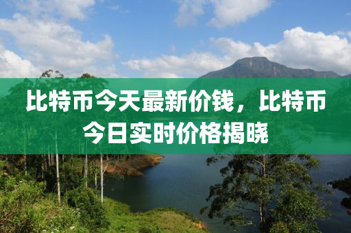 比特币今天最新价钱，比特币今日实时价格揭晓