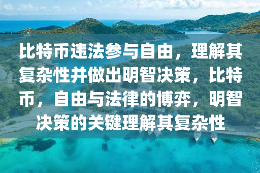 比特币违法参与自由，理解其复杂性并做出明智决策，比特币，自由与法律的博弈，明智决策的关键理解其复杂性