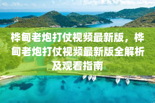 桦甸老炮打仗视频最新版，桦甸老炮打仗视频最新版全解析及观看指南