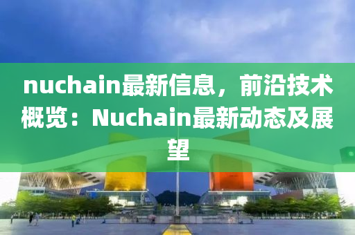 nuchain最新信息，前沿技术概览：Nuchain最新动态及展望