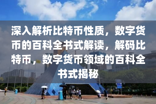 深入解析比特币性质，数字货币的百科全书式解读，解码比特币，数字货币领域的百科全书式揭秘