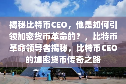 揭秘比特币CEO，他是如何引领加密货币革命的？，比特币革命领导者揭秘，比特币CEO的加密货币传奇之路