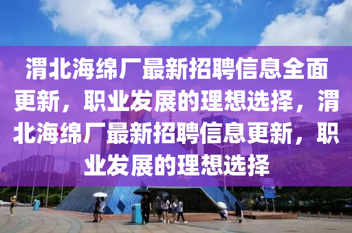 渭北海绵厂最新招聘信息全面更新，职业发展的理想选择，渭北海绵厂最新招聘信息更新，职业发展的理想选择