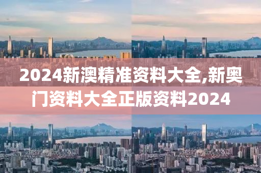 2024新澳精准资料大全