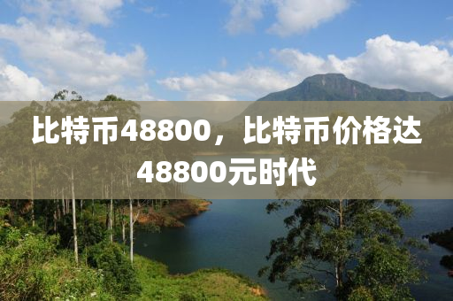 比特币48800，比特币价格达48800元时代