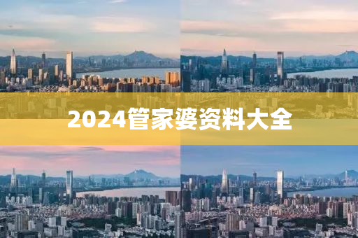 2024管家婆资料大全