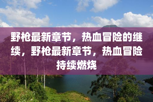 野枪最新章节，热血冒险的继续，野枪最新章节，热血冒险持续燃烧