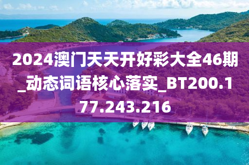 2024澳门天天开好彩大全46期_动态词语核心落实_BT200.177.243.216