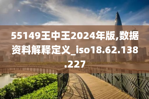 55149王中王2024年版,数据资料解释定义_iso18.62.138.227