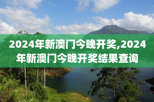 2024年新澳门今晚开奖,2024年新澳门今晚开奖结果查询