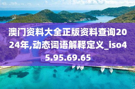 澳门资料大全正版资料查询2024年,动态词语解释定义_iso45.95.69.65