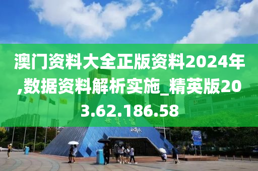 澳门资料大全正版资料2024年,数据资料解析实施_精英版203.62.186.58