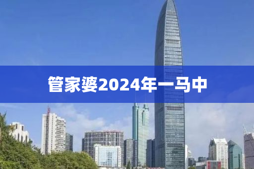 管家婆2024年一马中