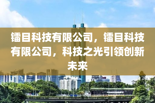 镭目科技有限公司，镭目科技有限公司，科技之光引领创新未来